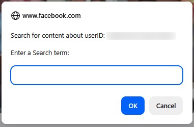 Facebook Bookmarklet